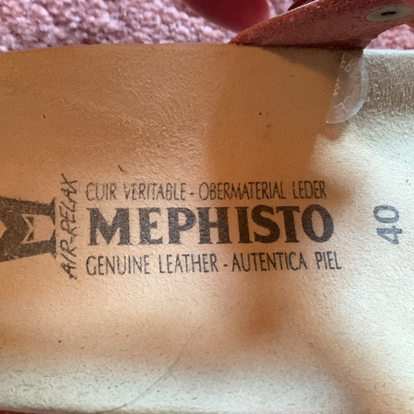 Mephisto Mr. Relax slide on sandals 🔴 - Picture 3 of 8